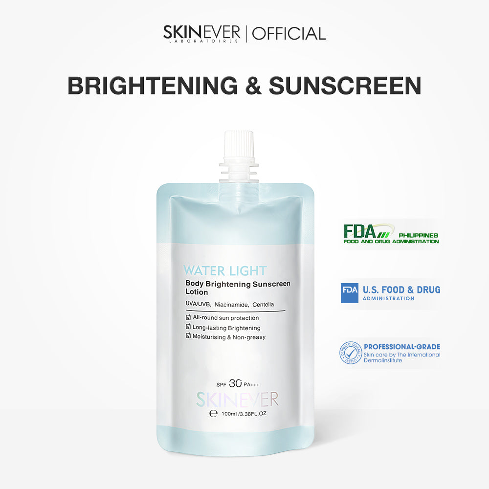 SKINEVER Water Light Body Brightening Sunscreen Lotion