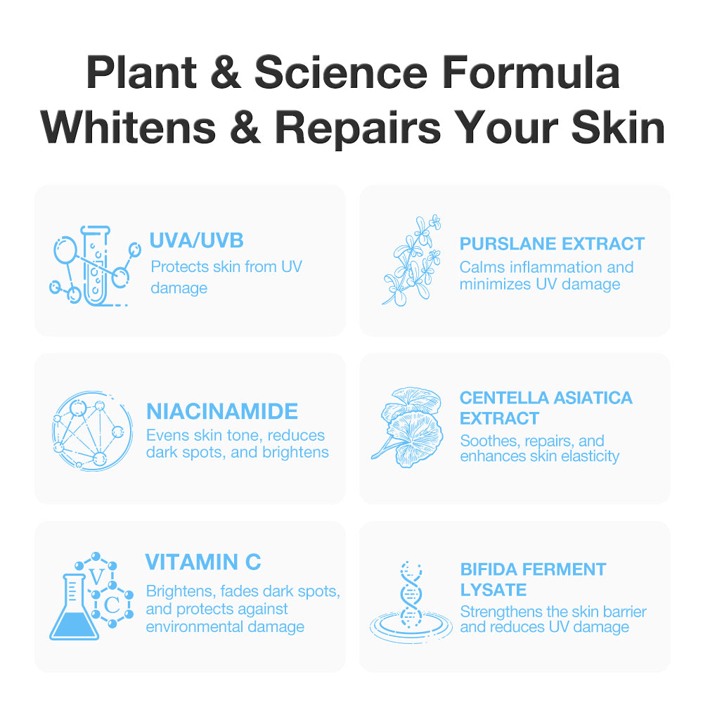 SKINEVER Water Light Body Brightening Sunscreen Lotion