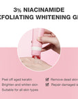 SKINEVER 3% Niacinamide Exfoliating Whitening Gel
