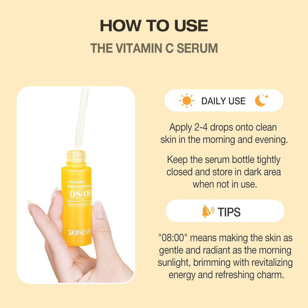 SKINEVER VITAMIN C BRIGHTENING SERUM