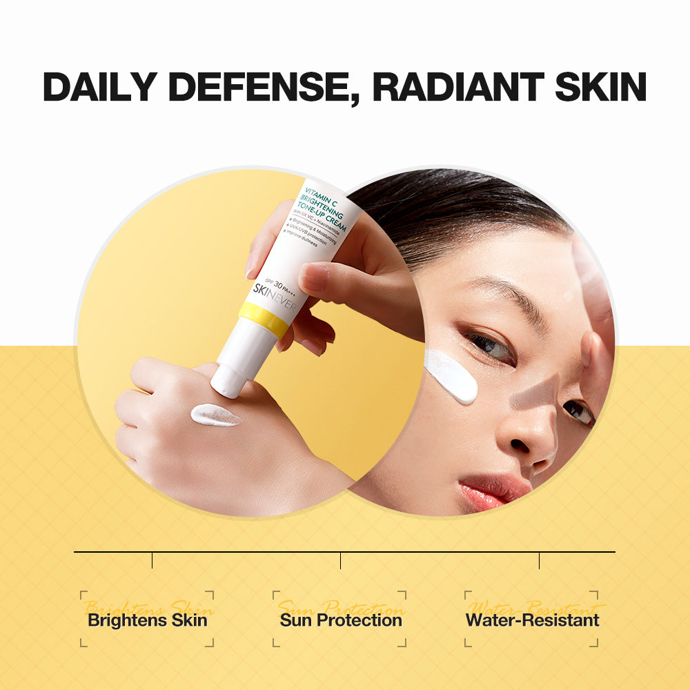 SKINEVER Vitamin C Sunscreen Tone-Up Cream