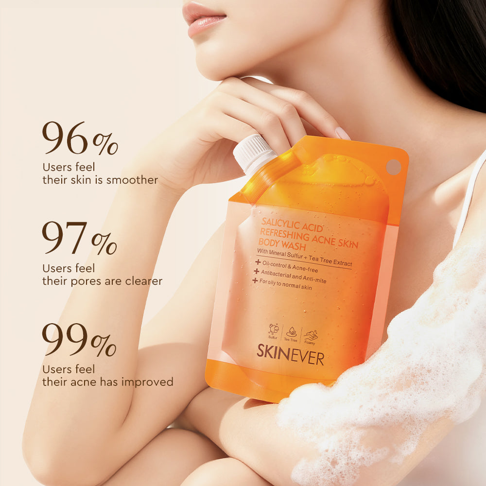 SKINEVER Salicylic Acid Refreshing Acne Skin Body Wash