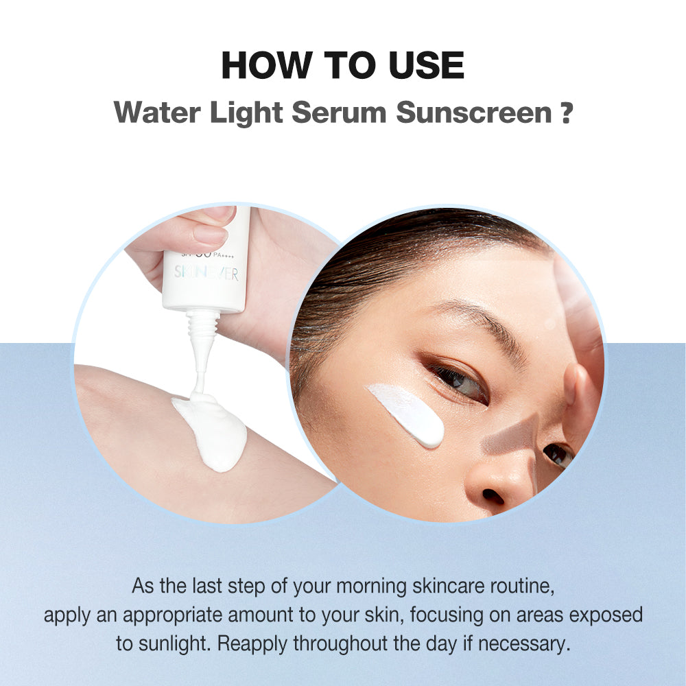 SKINEVER Water Light Serum Sunscreen