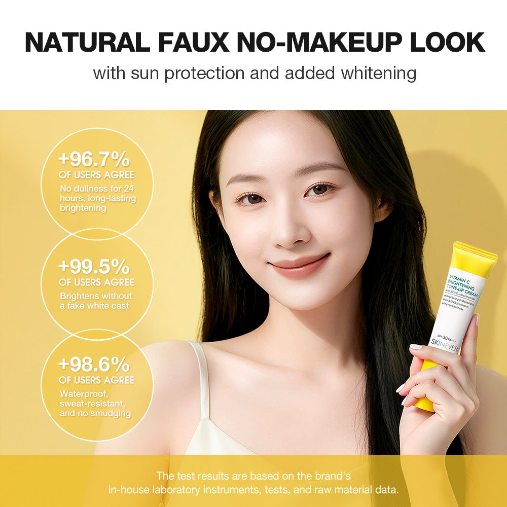 SKINEVER Vitamin C Sunscreen Tone-Up Cream
