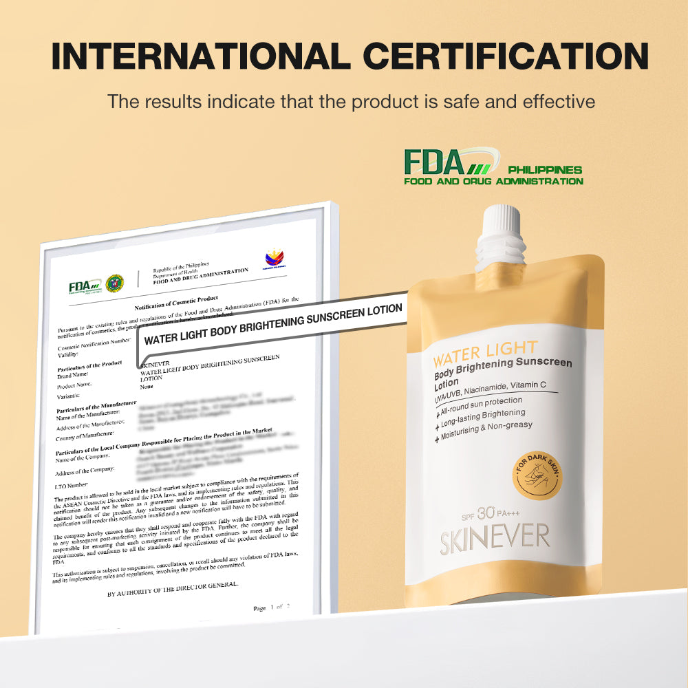 SKINEVER VC WATER LIGHT BODY BRIGHTENING VITAMIN C LOTION