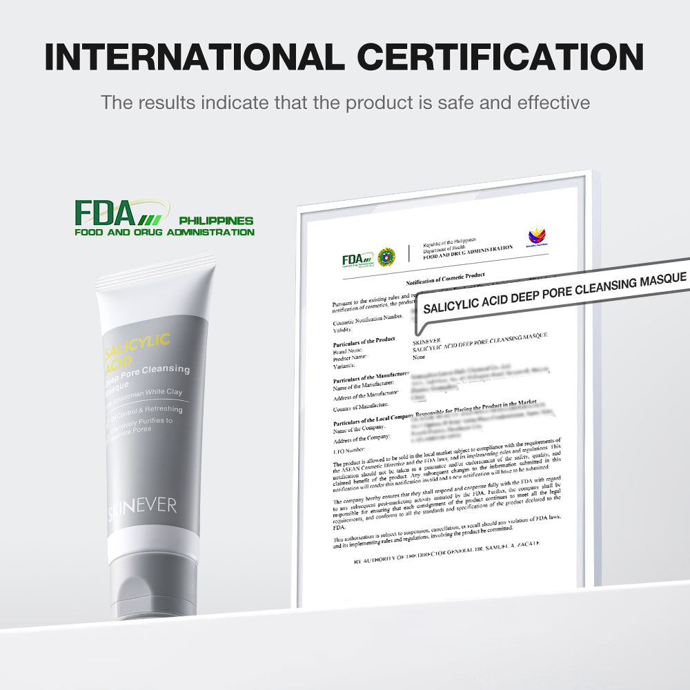 SKINEVER Salicylic Acid Deep Pore Cleansing Masque